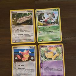 Pokémon Cards for master set fairly played to mint condition (DM FOR OFFERS)