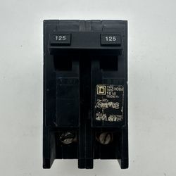 Square D 125 Amp 2 Pole Circuit Breaker