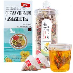 Generic Chrysanthemum Cassia Seeds Tea Bags(160g, 8gX20Bags)