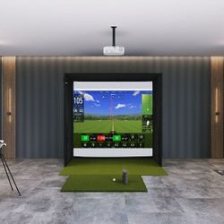 Sky Trak golf simulator and launch monitor SIG8 Golf Simulator Studio - Complete Package