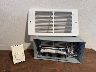 120-volt 500/1000/1500-watt Register In-wall Fan-forced Electric Heater in White
