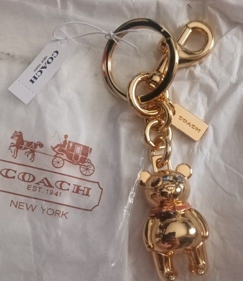 COACH Keychain,Charm