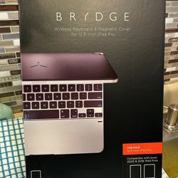 NEW! Brydge Wireless Keyboard & Magnetic Cover designed for the 12.9” iPad Pro