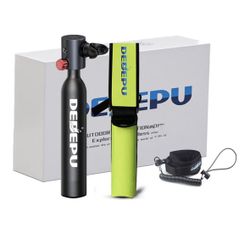 DEDEPU Scuba Tank,0.5L Mini Scuba Dive Tank,5-10 Minutes Underwater Capability,Portable Mini Scuba Tanks,Mini Dive Tank,Mini Scuba Diving Tank Kit,Scu