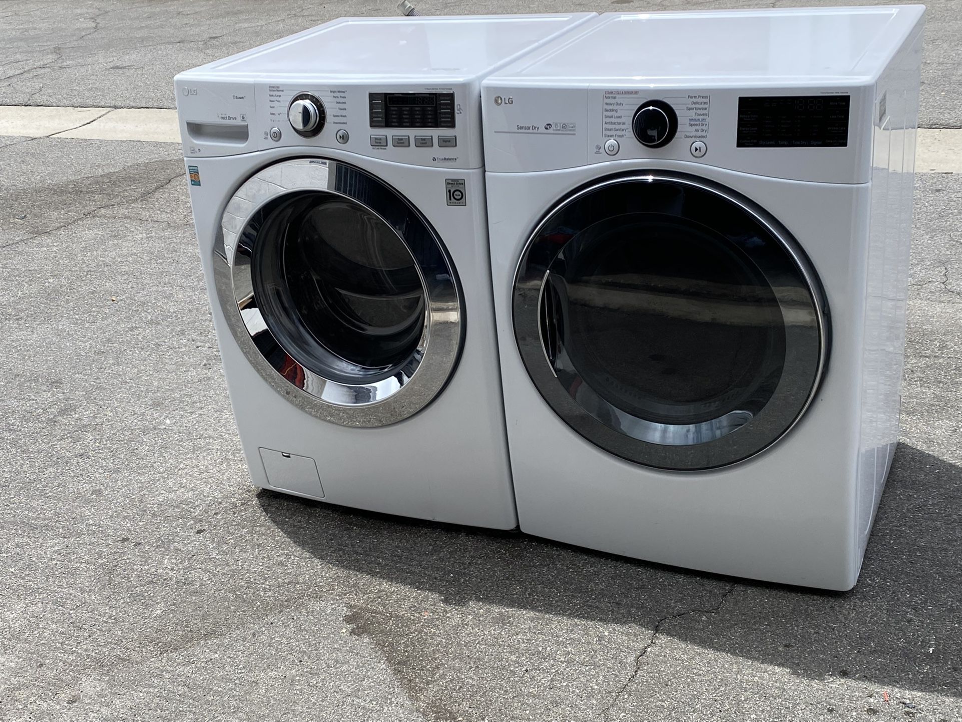 LG Set Gas Dryer And Washer for Sale in Riverside County, CA OfferUp