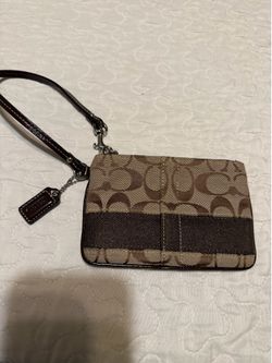Coach wristlet