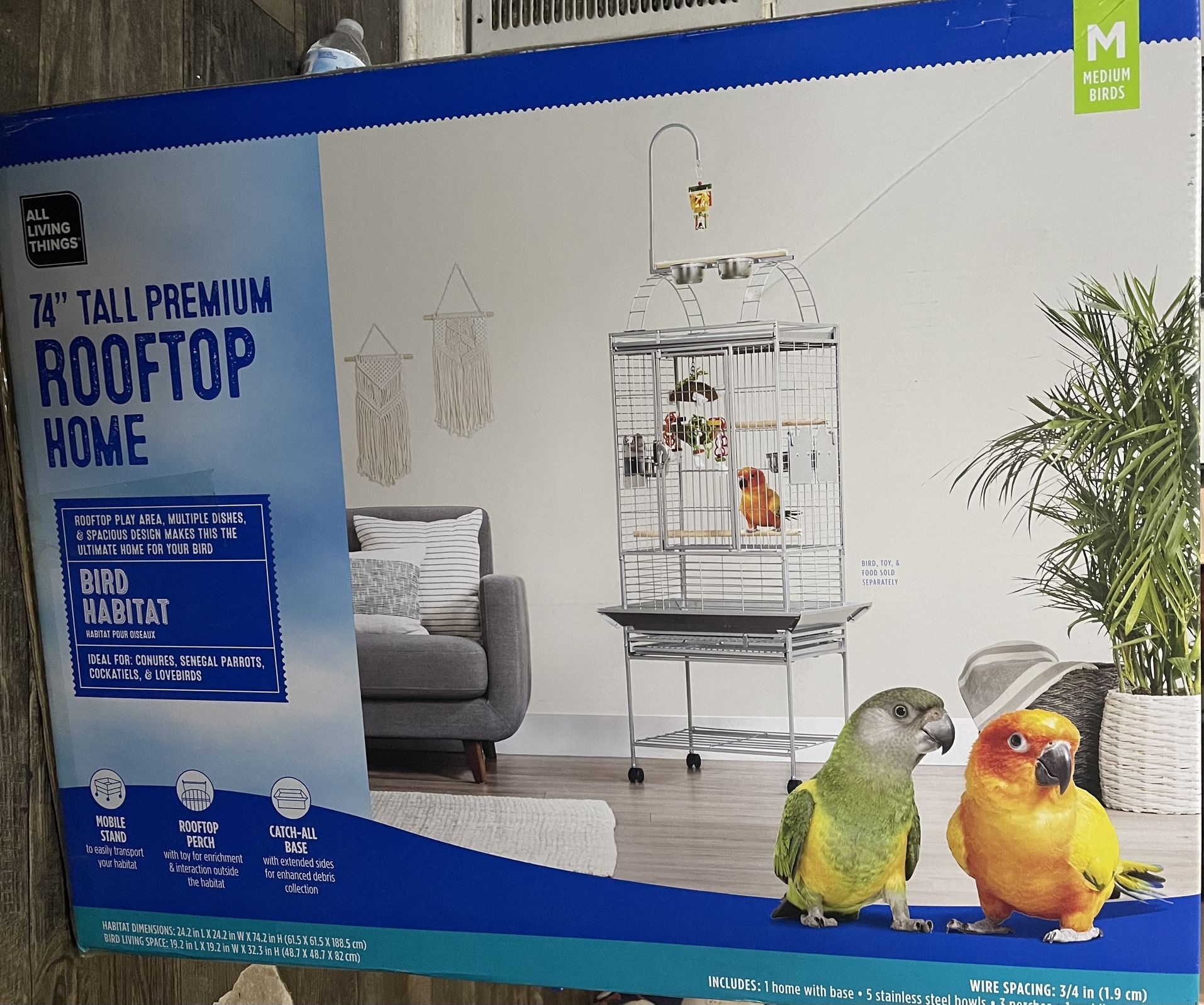 “74 rooftop bird cage