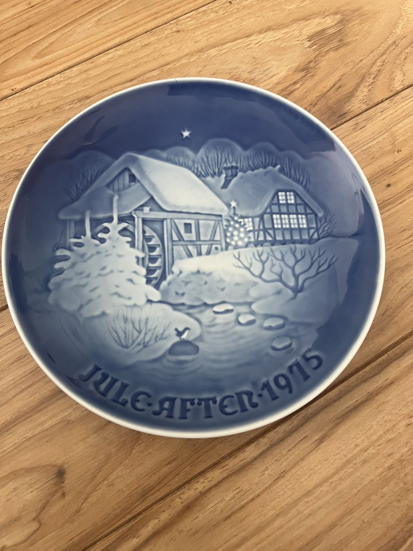 Vintage B&G Bing Grondahl Copenhagen Porcelain Jule After 1975 Collector Plate