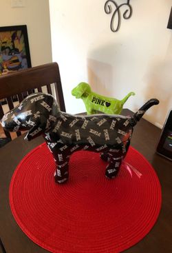 VS Secret Pink dog just the Black one 13 inch