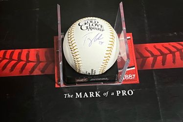 Tommy Edman St Louis Cardinals Los Angeles Dodgers Gold Glove Autographed Baseball