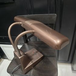 1950's Vintage Dazor Industrial Machine AGE Table Desk Swivel Gooseneck Lamp Mid Century MCM