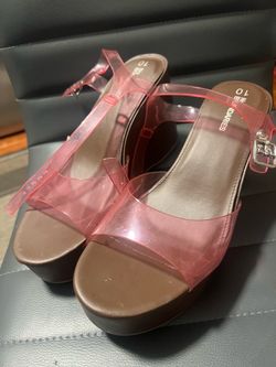 Pink heels