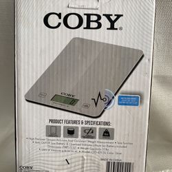 Coby Dijital Kitchen Scale