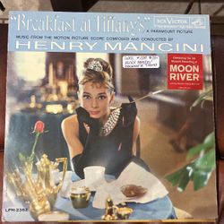 Vintage  “Breakfast At Tiffanys” 1960 LP