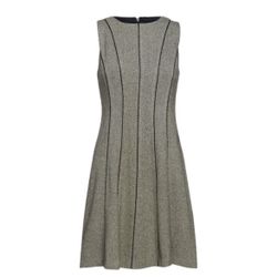 Lauren Ralph Lauren Houndstooth Tweed Wool Blend Dress - Size 14