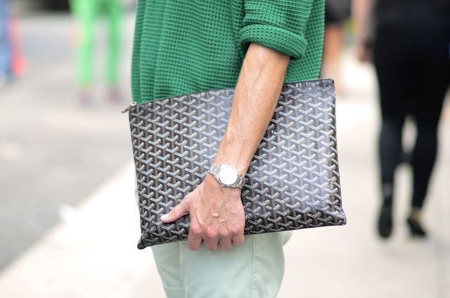 Clutch / Laptop Macbook Soft Case Goyard