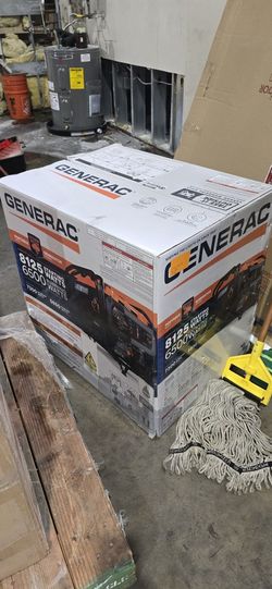 Generac 8125/6500-Watt Dual Fuel Portable Generator, Easy-To- Use Electric Start