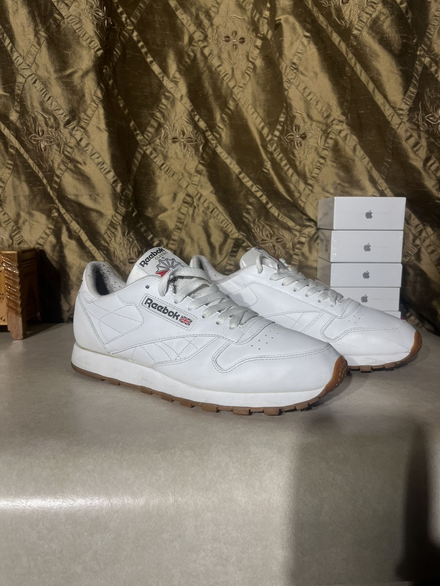 White Rebook Classics