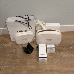 Chanel Bases Covered Skincare Set 2024 - Brand New, Samples, Extra Pouch