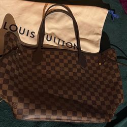 Neverfull MM New Handle Clean Inside 