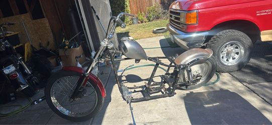 1970 FLH Chopper Bobber Shovelhead Harley Davidson