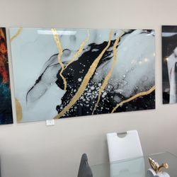New Tempered Wall Glass Art 60x36