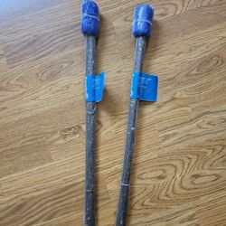BLUE STAKE FLAGS WITH 21" WIRE STEM 200 EACH