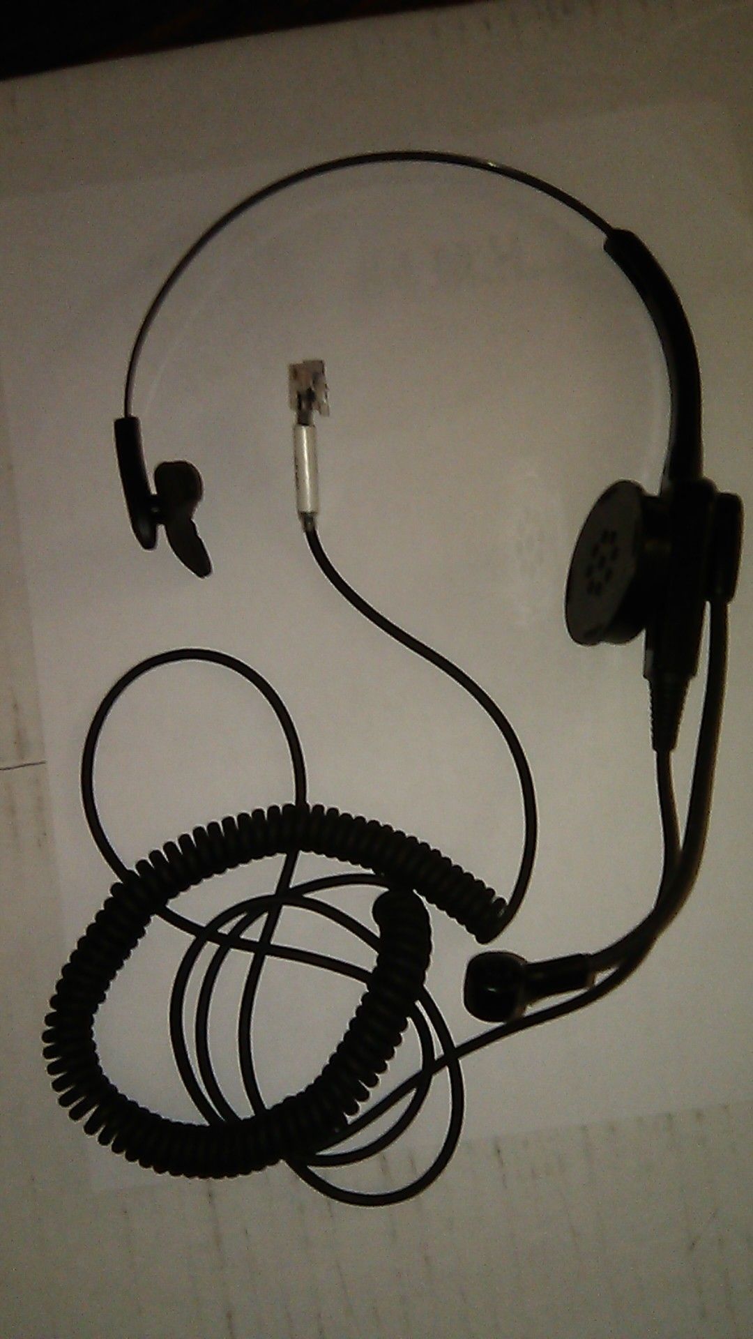 Headset/Mic for a landline phone