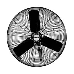 Air King 9035 30-Inch Industrial Grade Oscillating Wall Mount Fan, 1/4-Horsepower, Black Finish