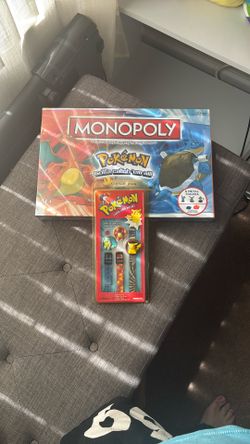 Pokemon Monopoly And Watch!