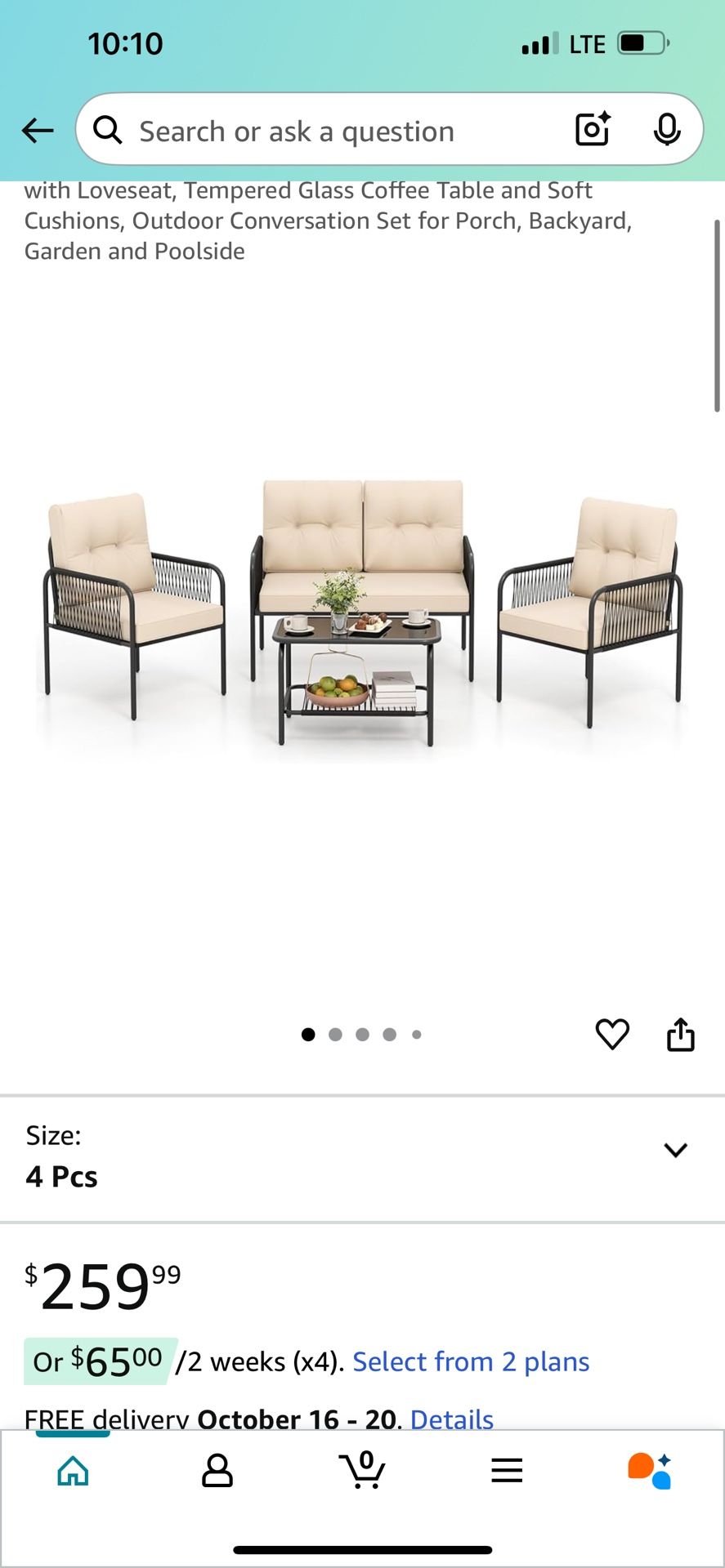 Patio Set