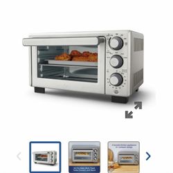 Oster compact Countertop Oven With air Fryer Or Microwave