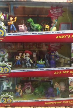 TOY STORY COLLECTION FROM DISNEY 20th ANIVERSARY