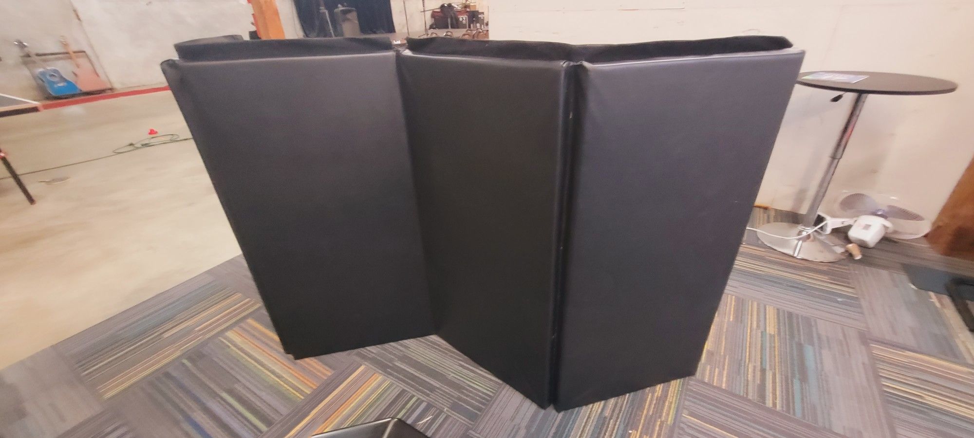 Black 4'x8'x2" Thick Folding Gymnastic Mat Gym Fitness Excercise Mat R4