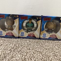 Captain Marvel Dorbz Set