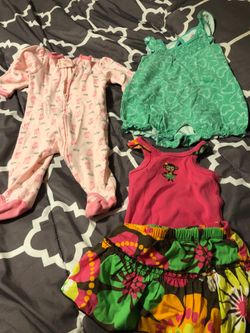 Baby girl 6 months clothes