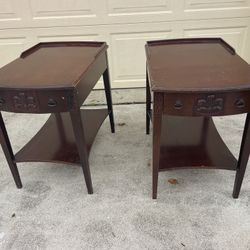 2 Mersmen End Tables