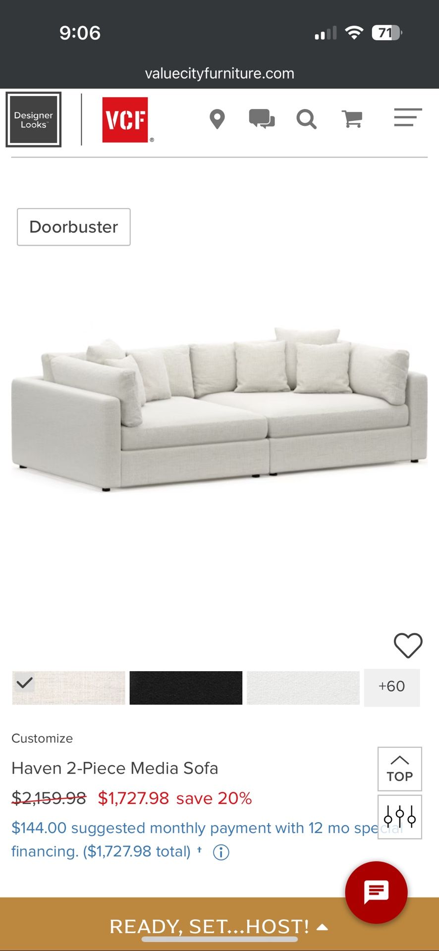 Oversized Sofa 1.5 Years Old for Sale in Charlotte, NC OfferUp