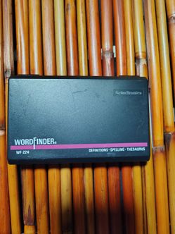 Select Kids SelecTronics WordFinder WF-224 Dictionary Thesaurus Speller Vintage Untested - Electronics