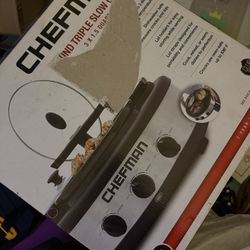 Chef Man Round Triple Slow Cooker