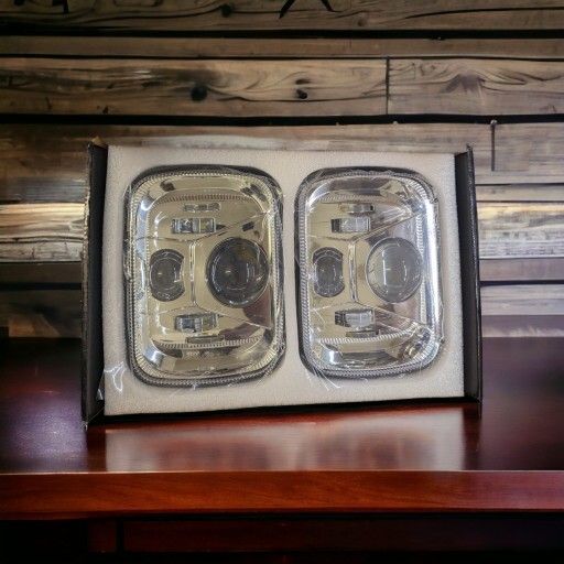 4 Pair Of Osram Chips LED Headlights For $60 Each