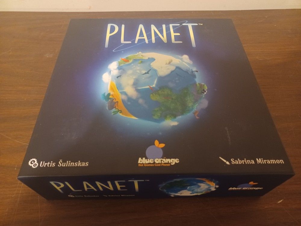 Planet Board Game. 