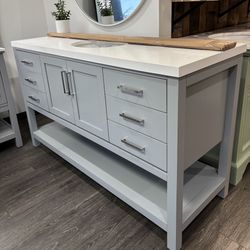 60 In Single Sink Bath Vanity 
