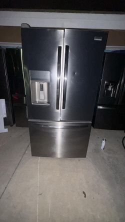 Frigidaire stainless steel works great practically brand new