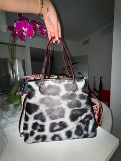 1of1 Cheetah Print Tote Bag