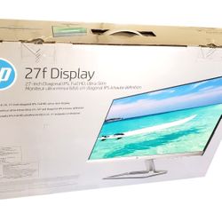 HP 27 Monitor  (OBO)
