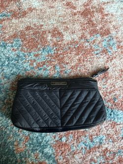 Victoria’s Secret Makeup Bag Color Black Quilted Cosmetics Case