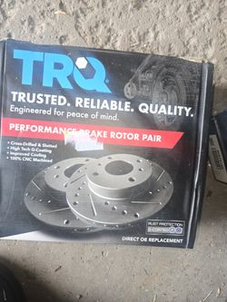 TRQ Rotors And Brake Pads (Brand New)