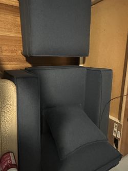 Blue Relaxing Sofa Foton