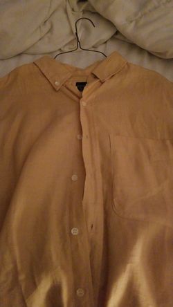 Long sleeve Button up mens medium